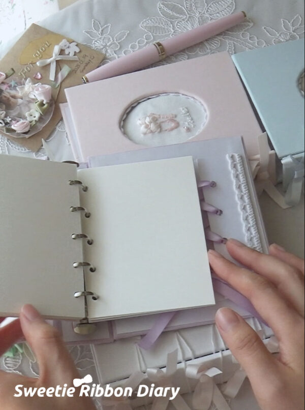Ballet Shoe Embroidered M5 Notebook - 图片 12