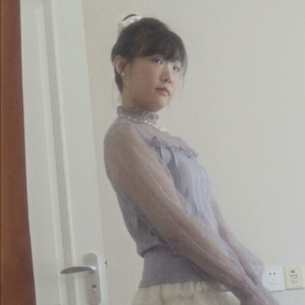axes femme lavender polka-dot tulle top with beads - 图片 2