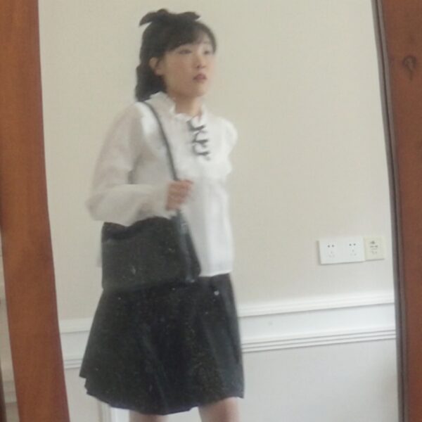 Dear my love long-sleeved blouse - 图片 4