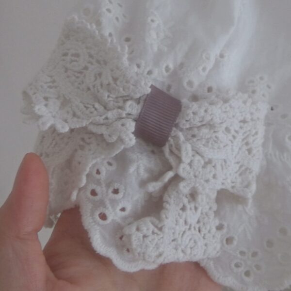 axes femme pink-and-white spliced top - 图片 7
