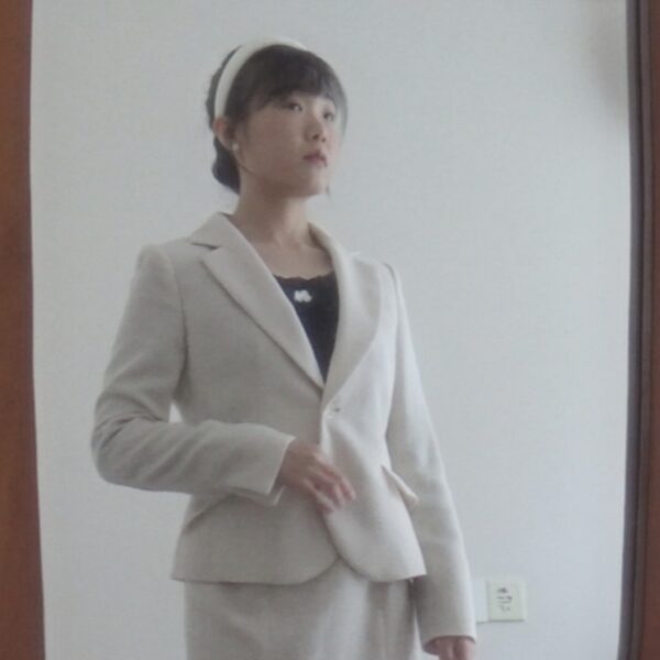 Krone milky white 3 piece suit set - 图片 3