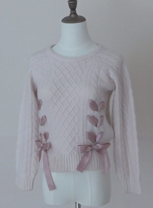 AnkRouge balletcore ribbon sweater - 图片 5