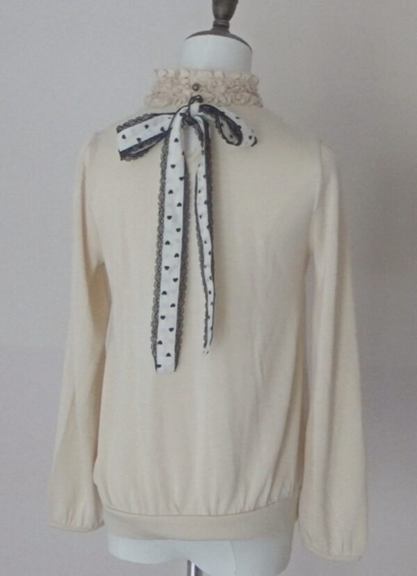 axes femme layers-upon-layers lotus-leaf collar top - 图片 6