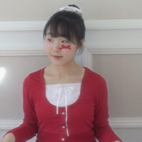 HEALTH KAREN Christmas New Year red balletcore top - 图片 3