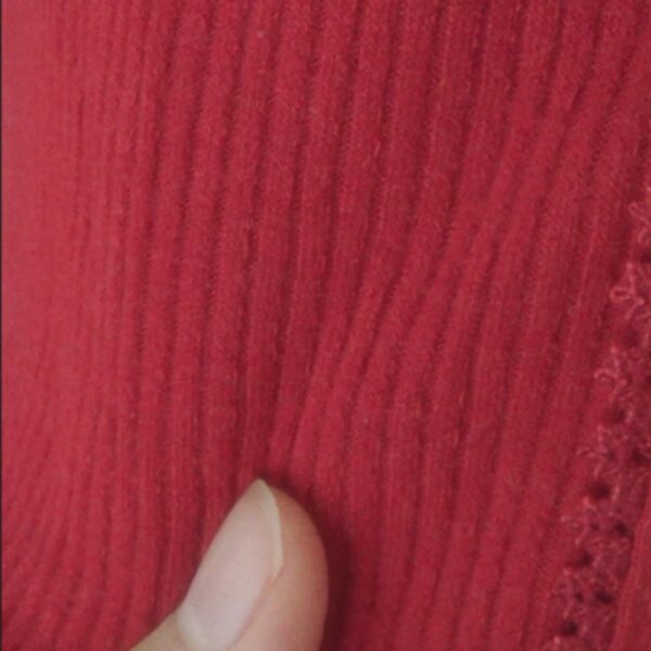 HEALTH KAREN Christmas New Year red balletcore top - 图片 8