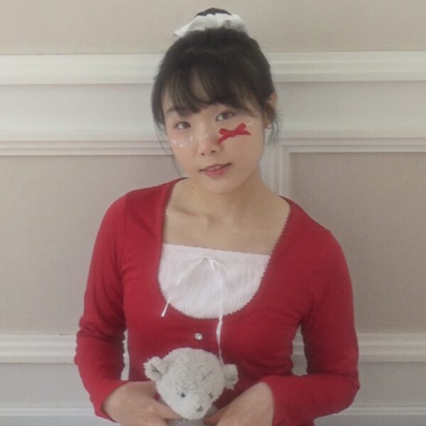 HEALTH KAREN Christmas New Year red balletcore top