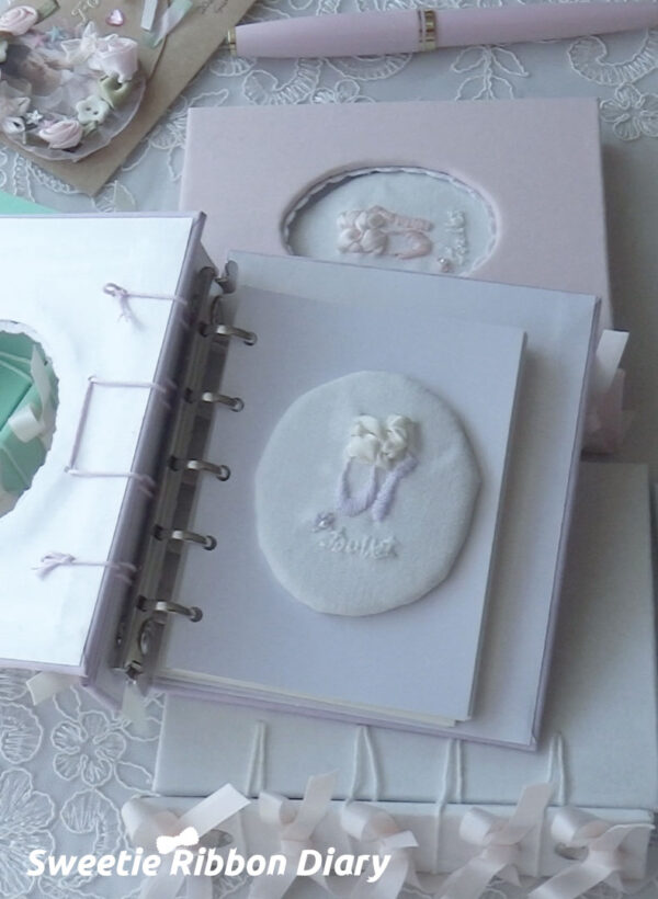 Ballet Shoe Embroidered M5 Notebook - 图片 8