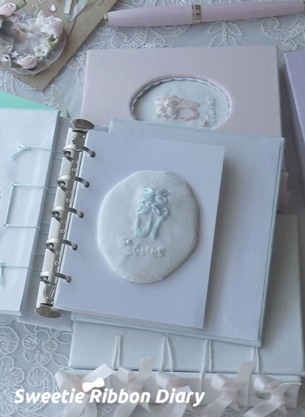 Ballet Shoe Embroidered M5 Notebook - 图片 9